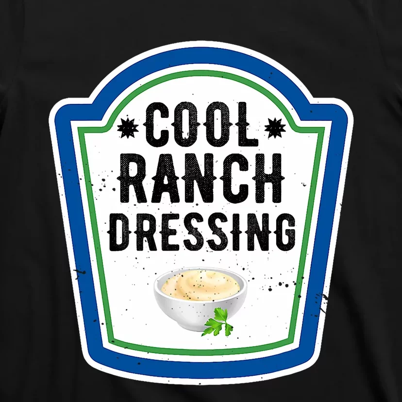 Funny Group Halloween Costume Ranch Dressing Group Condiment T-Shirt