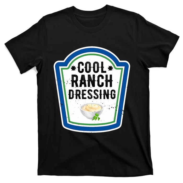 Funny Group Halloween Costume Ranch Dressing Group Condiment T-Shirt