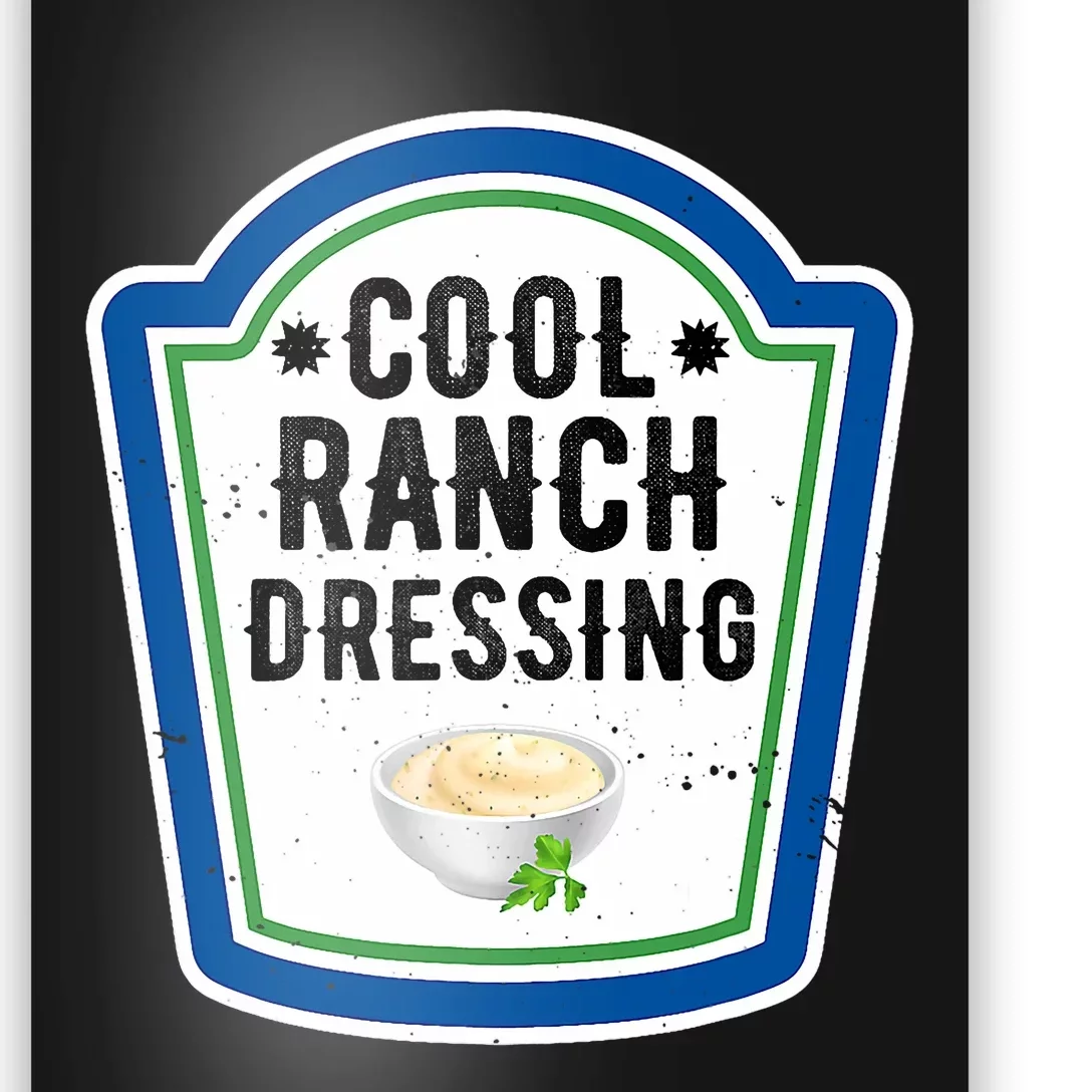 Funny Group Halloween Costume Ranch Dressing Group Condiment Poster