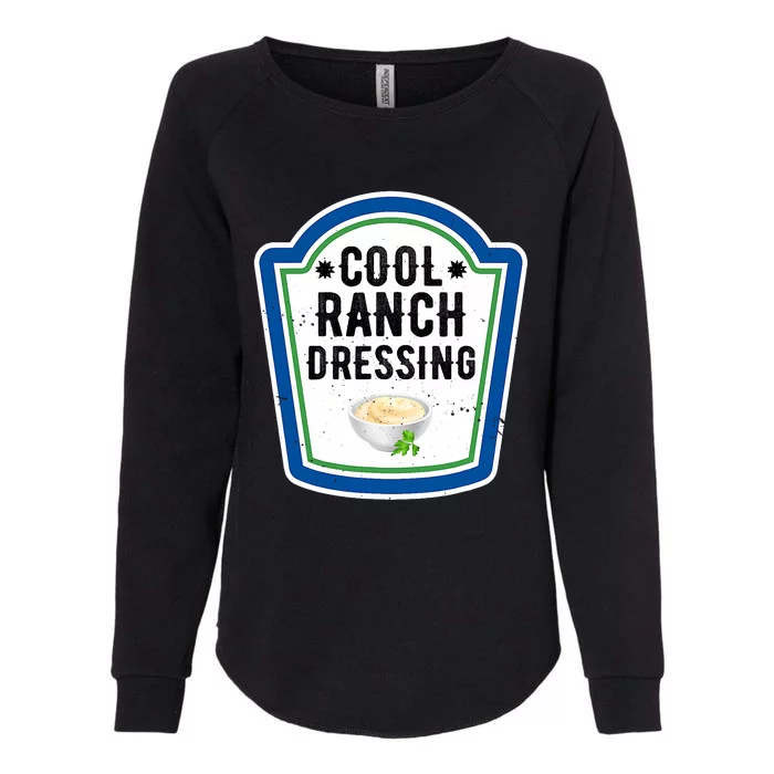 Funny Group Halloween Costume Ranch Dressing Group Condiment Womens California Wash Sweatshirt