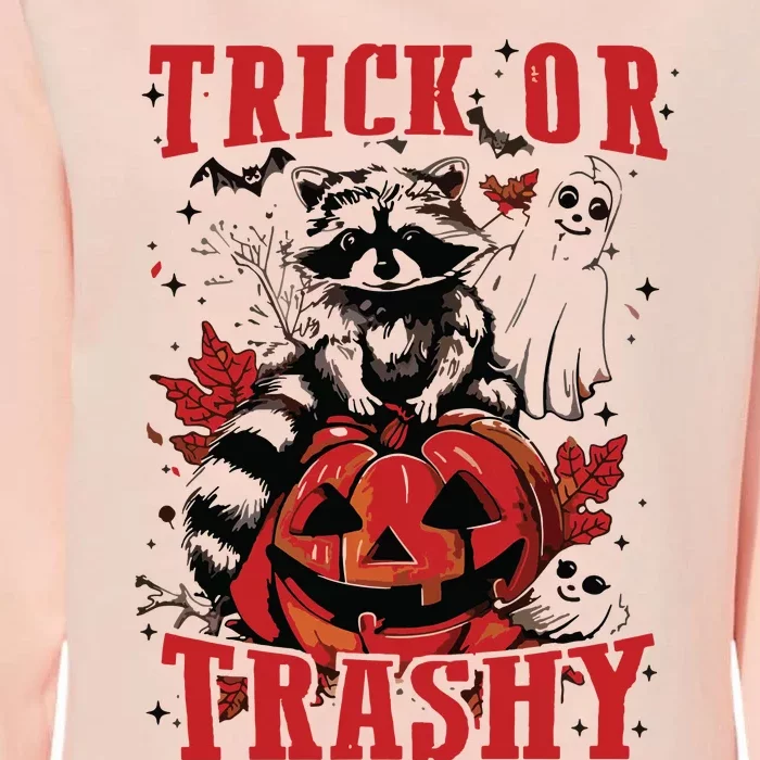 Feral Girl Halloween Trick Or Trashy Womens California Wash Sweatshirt