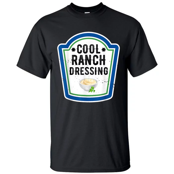 Funny Group Halloween Costume Ranch Dressing Group Condiment Tall T-Shirt