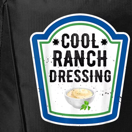 Funny Group Halloween Costume Ranch Dressing Group Condiment City Backpack