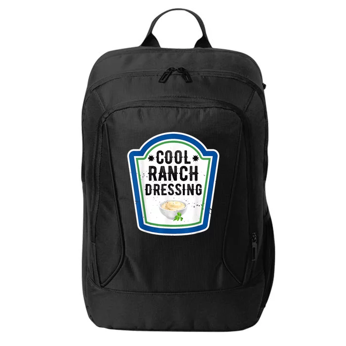 Funny Group Halloween Costume Ranch Dressing Group Condiment City Backpack