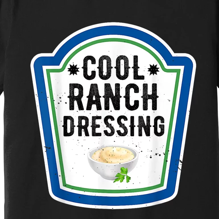 Funny Group Halloween Costume Ranch Dressing Group Condiment Premium T-Shirt