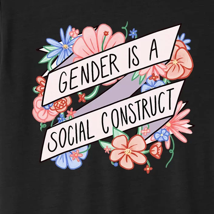 Floral Gender Is A Social Construct ChromaSoft Performance T-Shirt