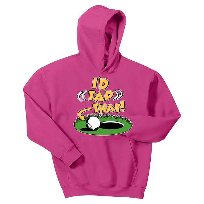 Funny Golfing Id Tap That Kids Hoodie