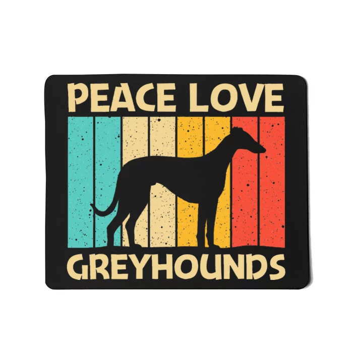 Funny Greyhound Italian Greyhound Rescue Dog Mousepad