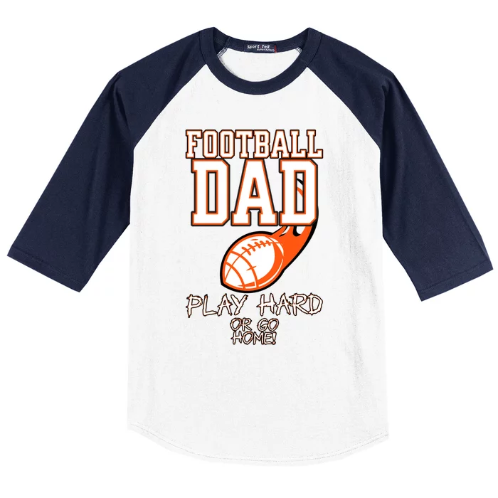 Funny Gift Idea Football FatherS Day Best Dad Stadium Gift Baseball Sleeve Shirt