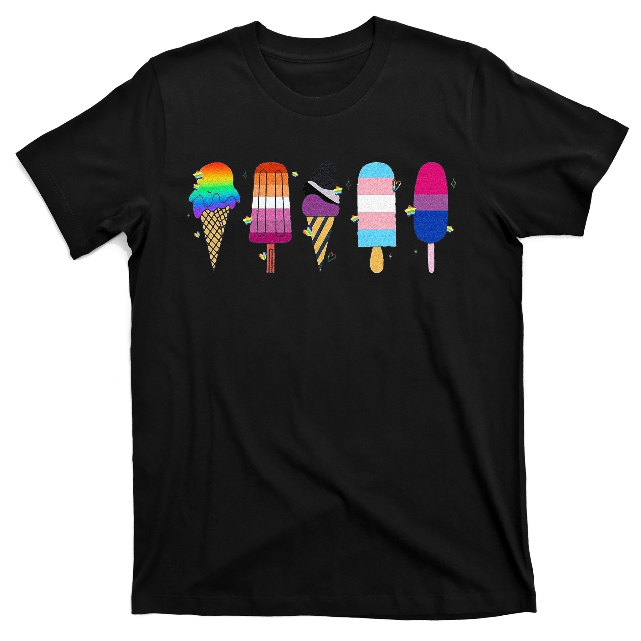 Funny Gay Ice Cream Pride Lgbt Gift T-Shirt | TeeShirtPalace