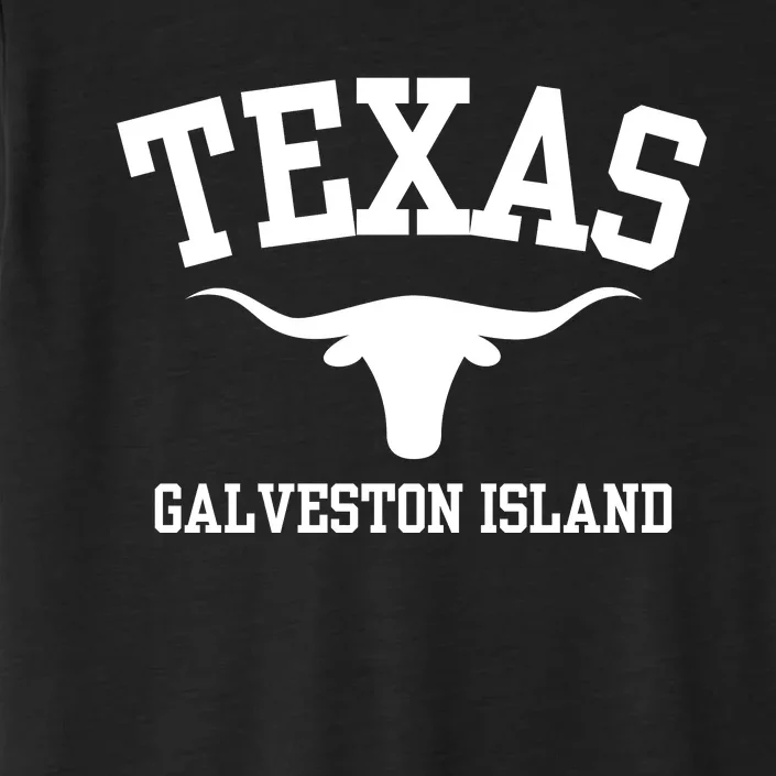 Funny Galveston Island Texas ChromaSoft Performance T-Shirt