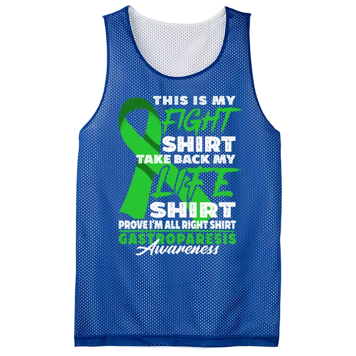 Fighfunny Gift I Digestive Tract Paralysis I Gastroparesis Gift Mesh Reversible Basketball Jersey Tank