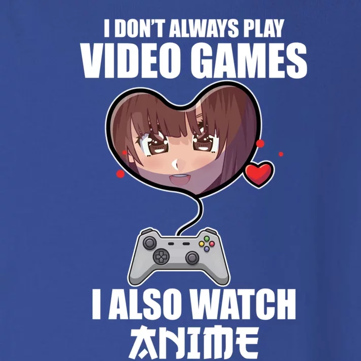 Funny Gamer I Dont Always Play Video Games Anime Meaningful Gift Toddler Long Sleeve Shirt