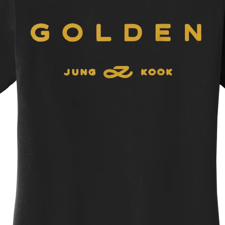 Funny Golden Jung Kook Women's T-Shirt