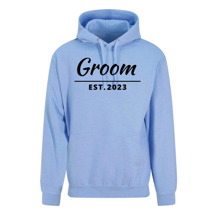 Funny Groom, Just Married Couples Set Tee, Groom Tee Unisex Surf Hoodie