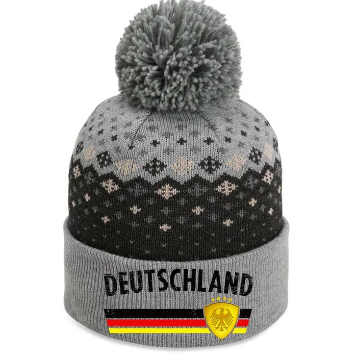 Football Germany Jersey 2024 European Championship The Baniff Cuffed Pom Beanie