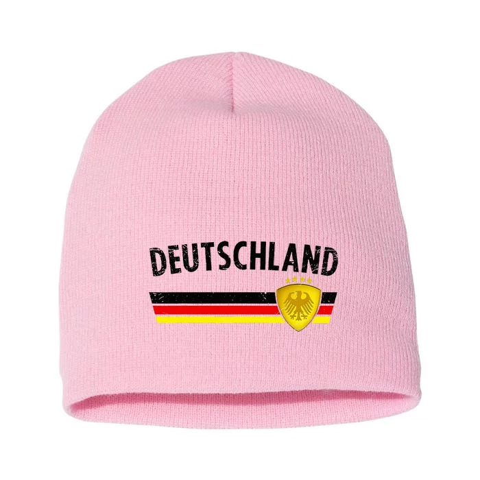 Football Germany Jersey 2024 European Championship Short Acrylic Beanie