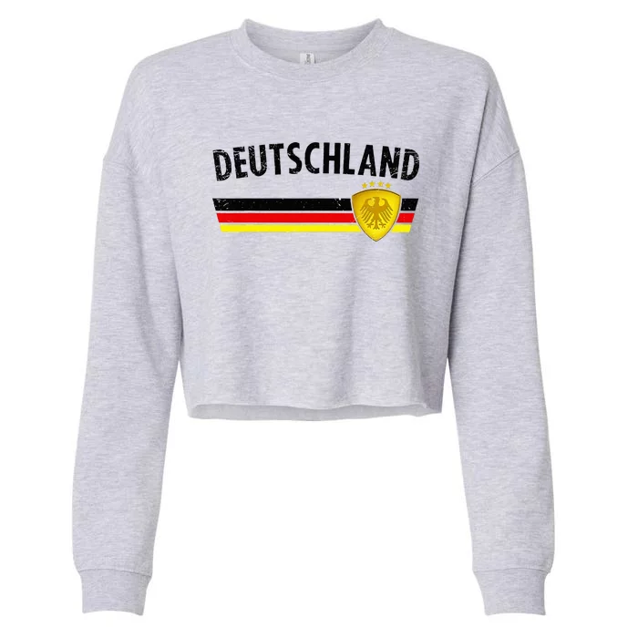 Football Germany Jersey 2024 European Championship Cropped Pullover Crew