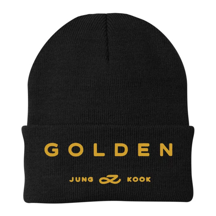 Funny Golden Jung Kook Knit Cap Winter Beanie