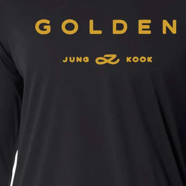 Funny Golden Jung Kook Cooling Performance Long Sleeve Crew