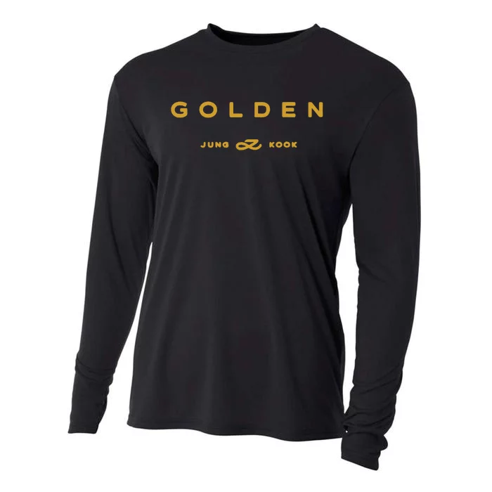 Funny Golden Jung Kook Cooling Performance Long Sleeve Crew