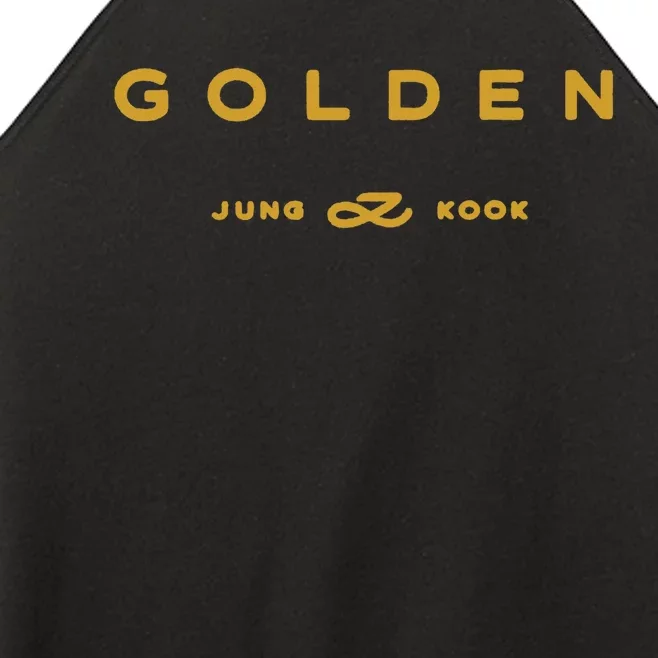 Funny Golden Jung Kook Women’s Perfect Tri Rocker Tank