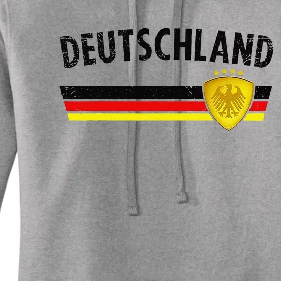 Football Germany Jersey 2024 European Championship Women's Pullover Hoodie