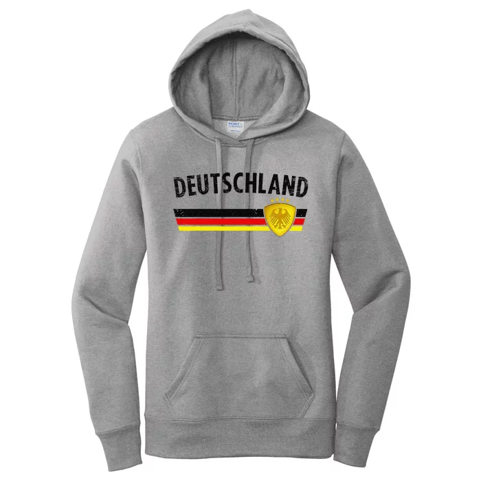 Football Germany Jersey 2024 European Championship Women's Pullover Hoodie