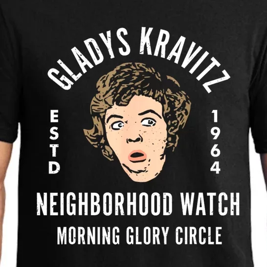 Funny Gladys Kravitz Neighborhood Watch Unisex Pajama Set