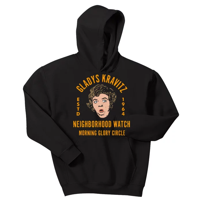 Funny Gladys Kravitz Neighborhood Watch Unisex Kids Hoodie