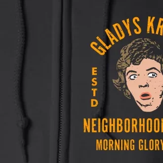 Funny Gladys Kravitz Neighborhood Watch Unisex Full Zip Hoodie