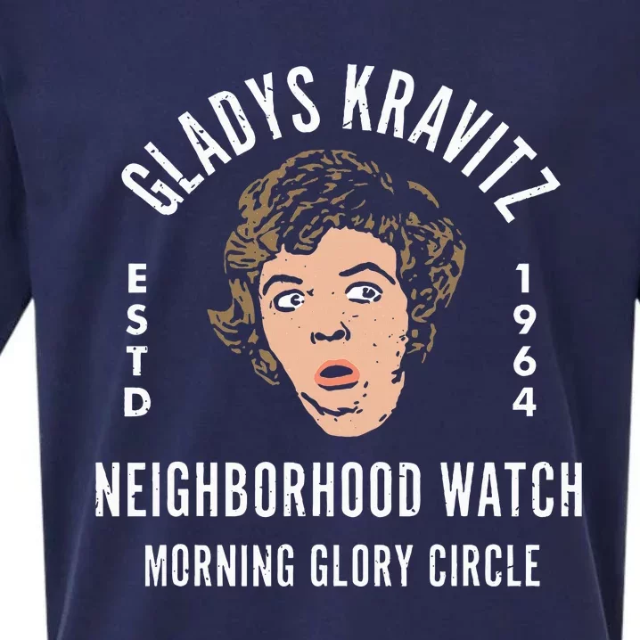 Funny Gladys Kravitz Neighborhood Watch Unisex Sueded Cloud Jersey T-Shirt