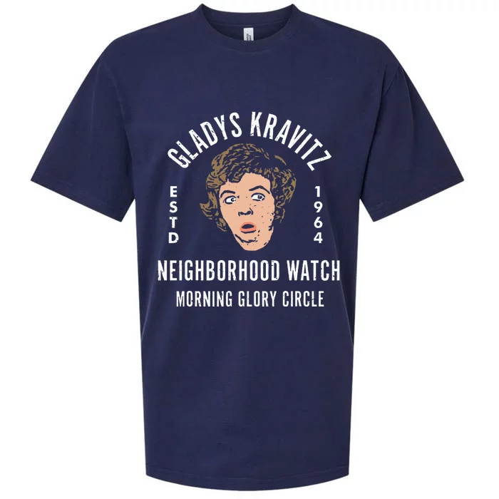 Funny Gladys Kravitz Neighborhood Watch Unisex Sueded Cloud Jersey T-Shirt