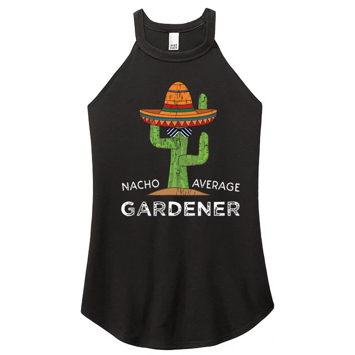 Fun Garden Lover Humor Gardeners Funny Saying Gardening Women’s Perfect Tri Rocker Tank