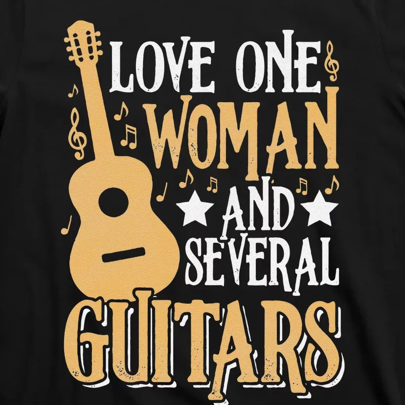 Funny Guitar Lovers Guitarist Musician Band Playing Artist T-Shirt