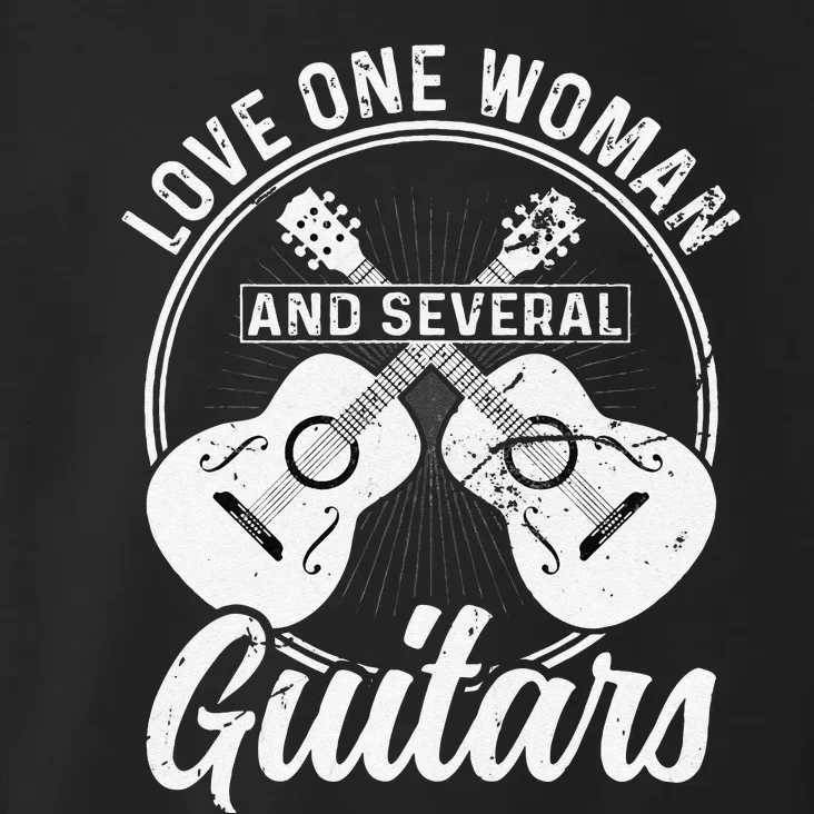 Funny Guitar Lovers Guitarist Musician Band Playing Artist Toddler Hoodie