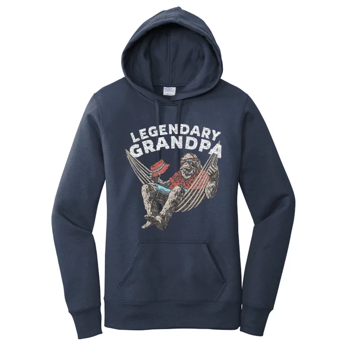 Funny Grandpa Legendary Saying Women's Pullover Hoodie