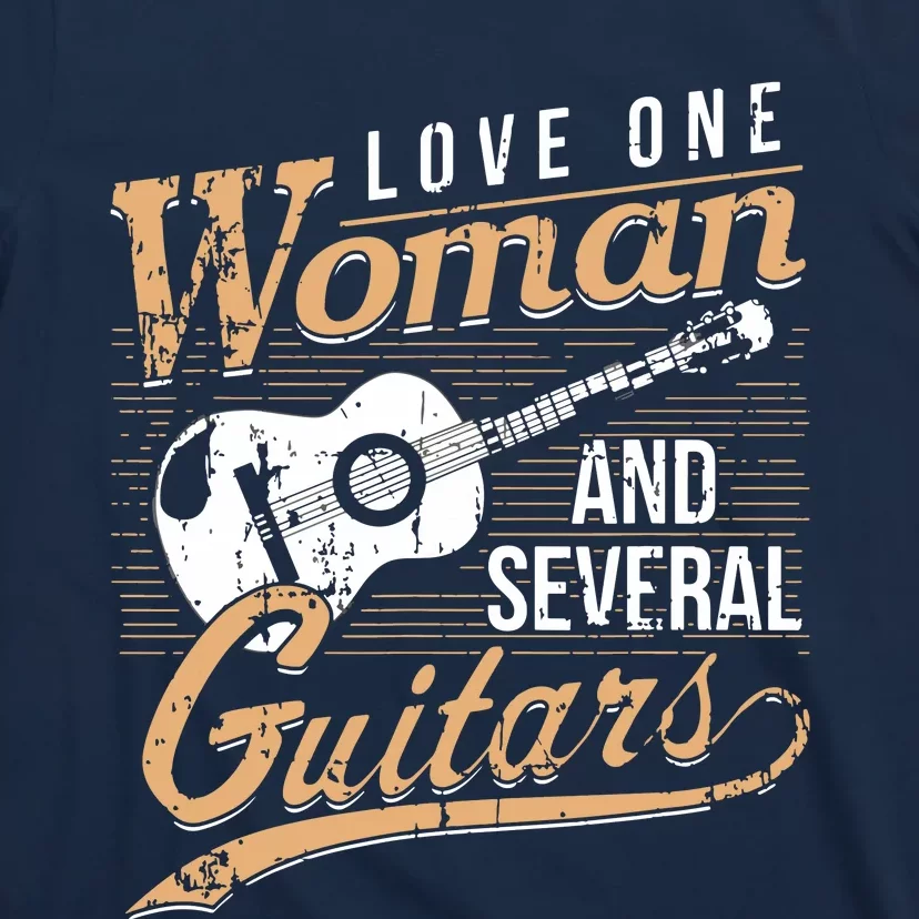 Funny Guitar Lovers Guitarist Musician Band Playing Gifts T-Shirt