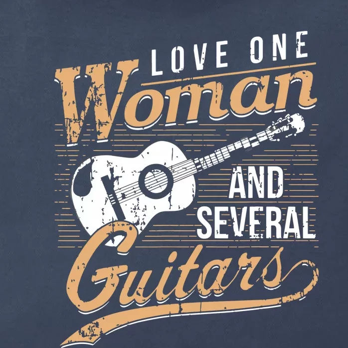 Funny Guitar Lovers Guitarist Musician Band Playing Gifts Zip Tote Bag