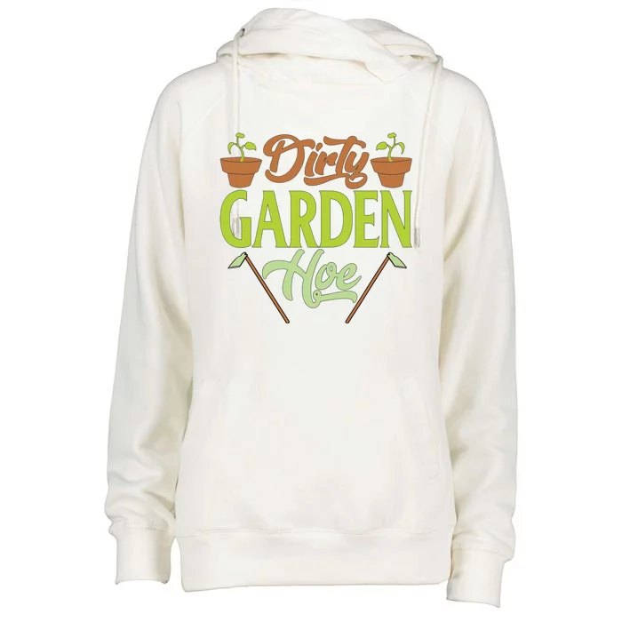 Funny Gardening Lover Plants Gift Dirty Garden Hoe Tank Top Womens Funnel Neck Pullover Hood