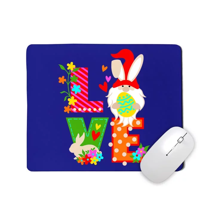 Funny Gonmes Love Eggs Bunny Happy Easter Day Gift Mousepad