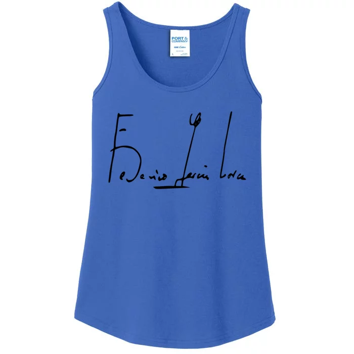 Federico GarcíA Lorca Signature Ladies Essential Tank