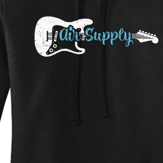 Funny Guitar Lover Air Supply Women's Pullover Hoodie