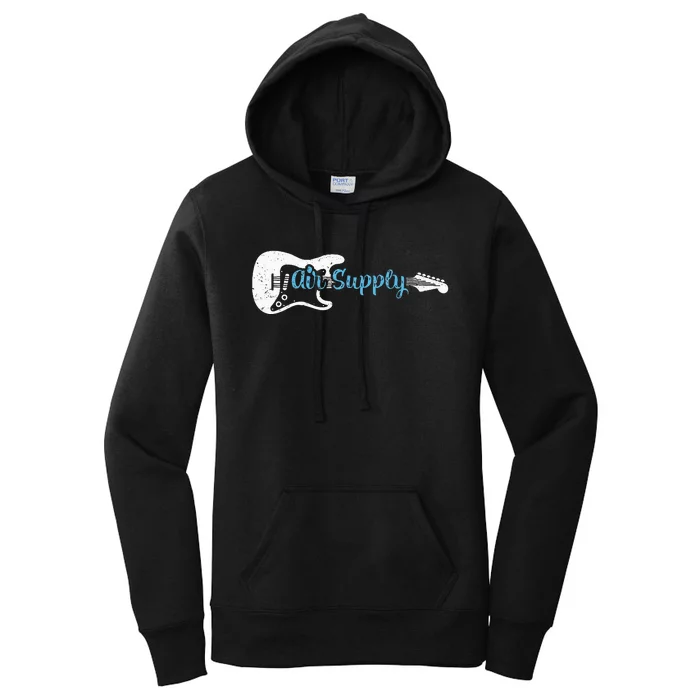 Funny Guitar Lover Air Supply Women's Pullover Hoodie