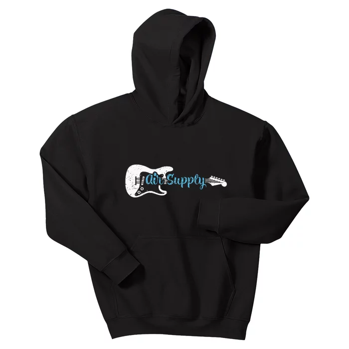 Funny Guitar Lover Air Supply Kids Hoodie