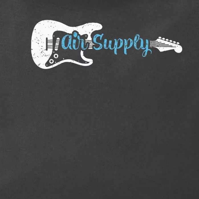 Funny Guitar Lover Air Supply Zip Tote Bag