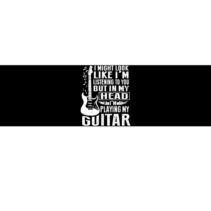 Funny Guitar Lover Bumper Sticker