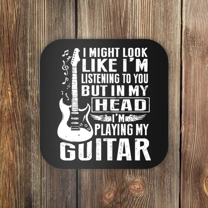 Funny Guitar Lover Coaster