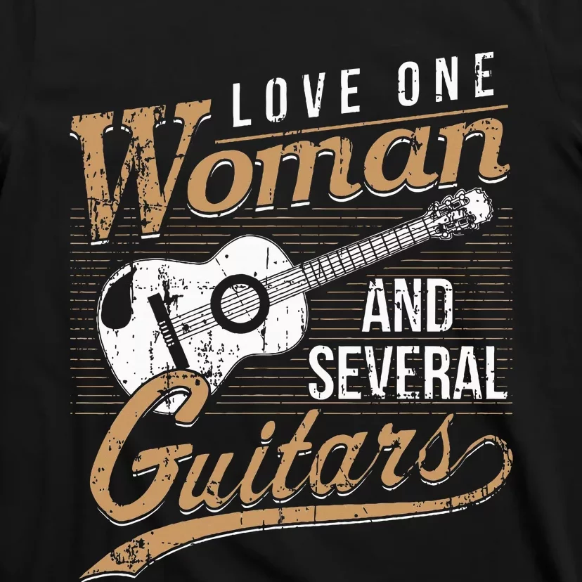 Funny Guitar Lovers Guitarist Musician Band Playing Gifts T-Shirt