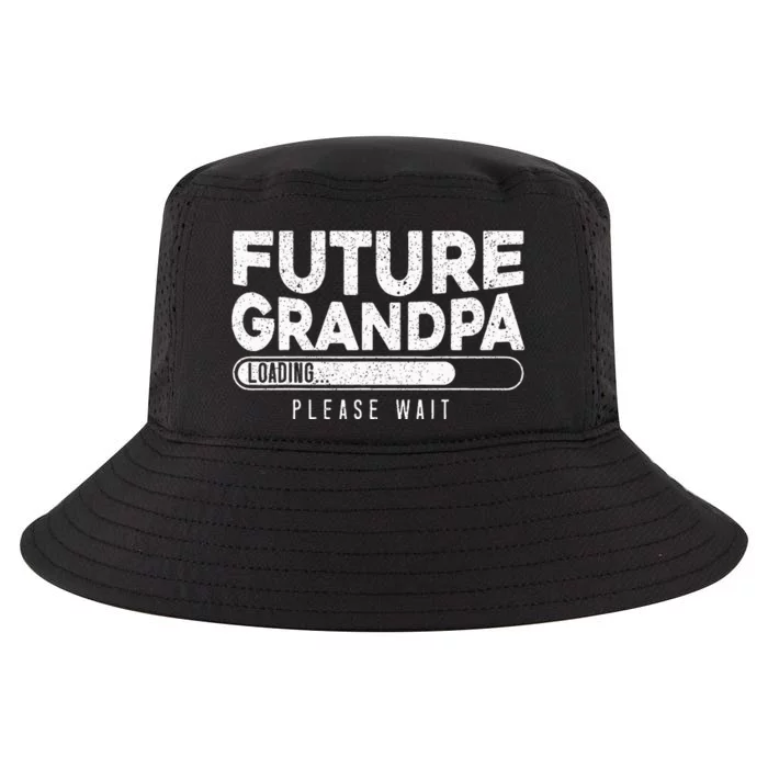 Future Grandpa Loading Baby Announcement Gender Reveal Cool Comfort Performance Bucket Hat